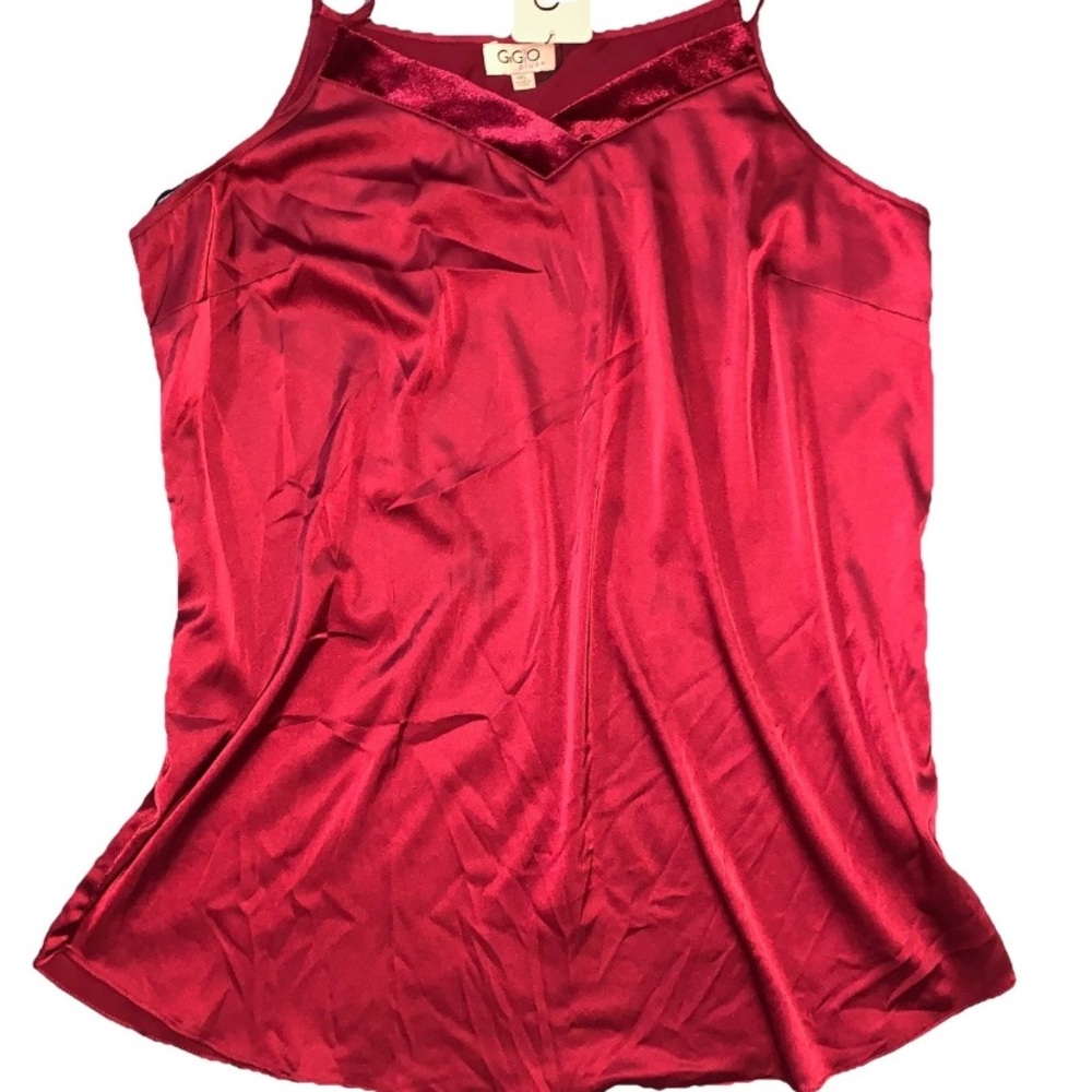 Women's GigiO XL Red Top, Christmas, elegant, sexy, valentine’s